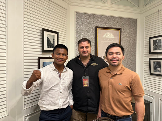 Manny Pacquiao and Buakaw Banchamek Are Ready For Epic 2024 Exhibition Fight Sponsored by BLEGEND SHOP