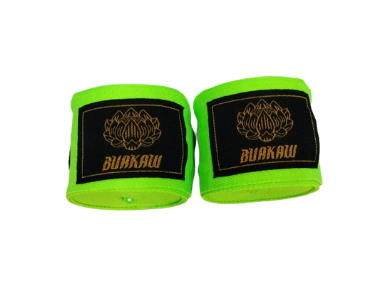 Buakaw Handwraps Light Green