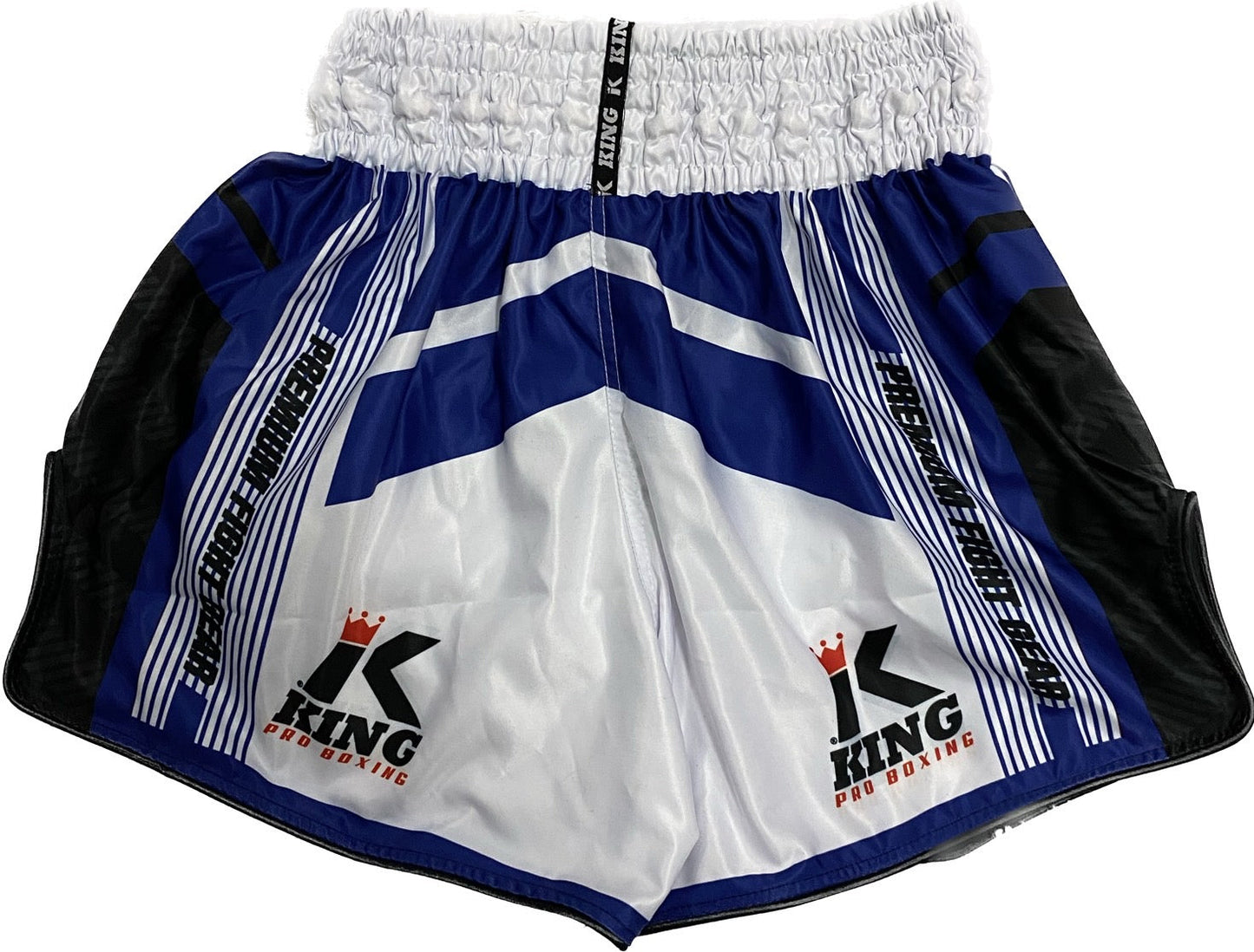 King Pro Boxing Shorts KPB Starr White Blue