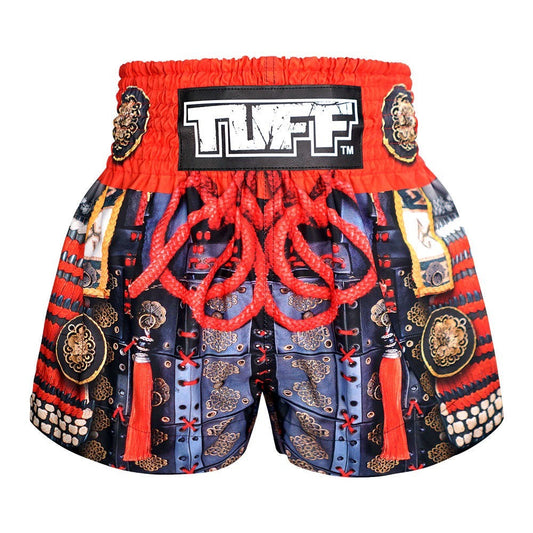 Tuff Muay Thai Shorts TUF-MS657-Red