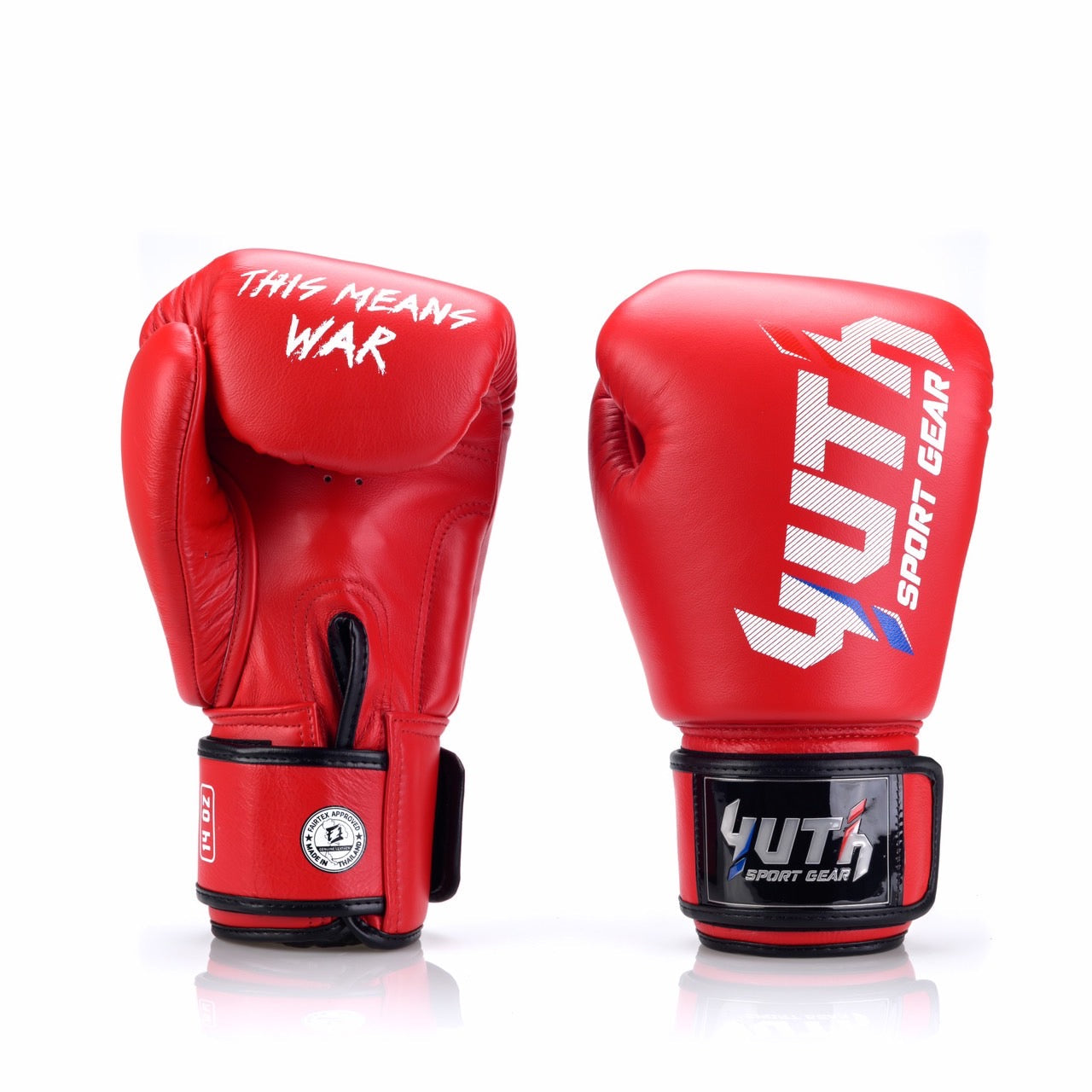 Yuth Boxing Gloves BGL20 Leather Red