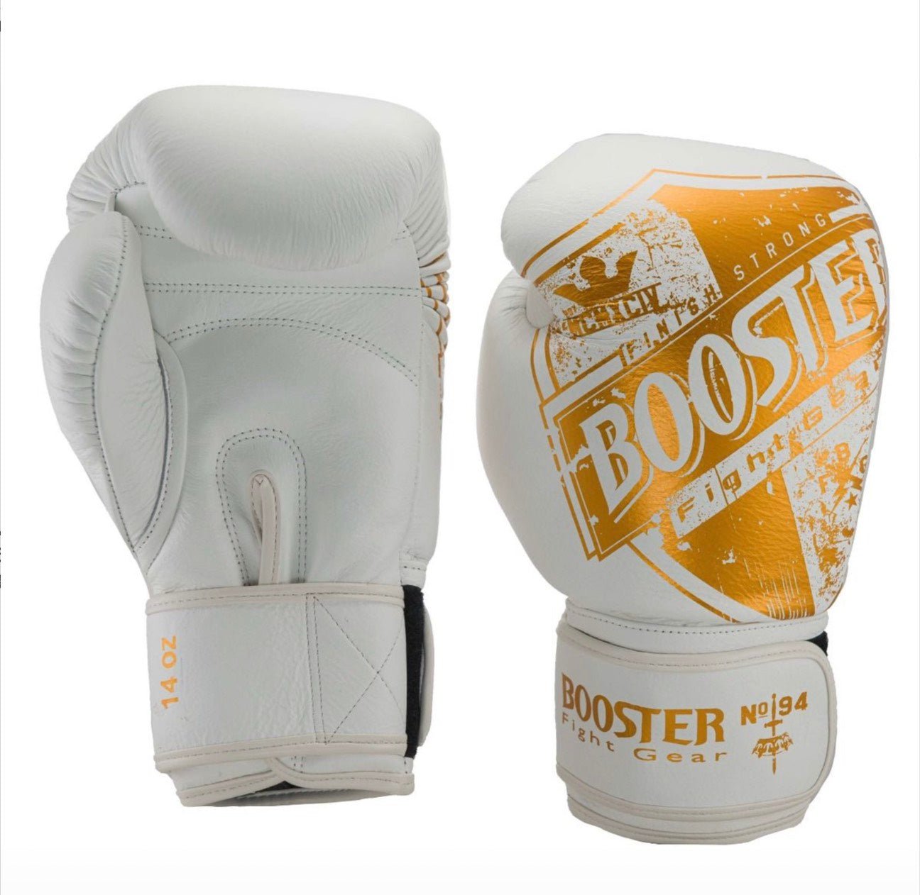 Booster Boxing Gloves PRO SHIELD 1 White Gold