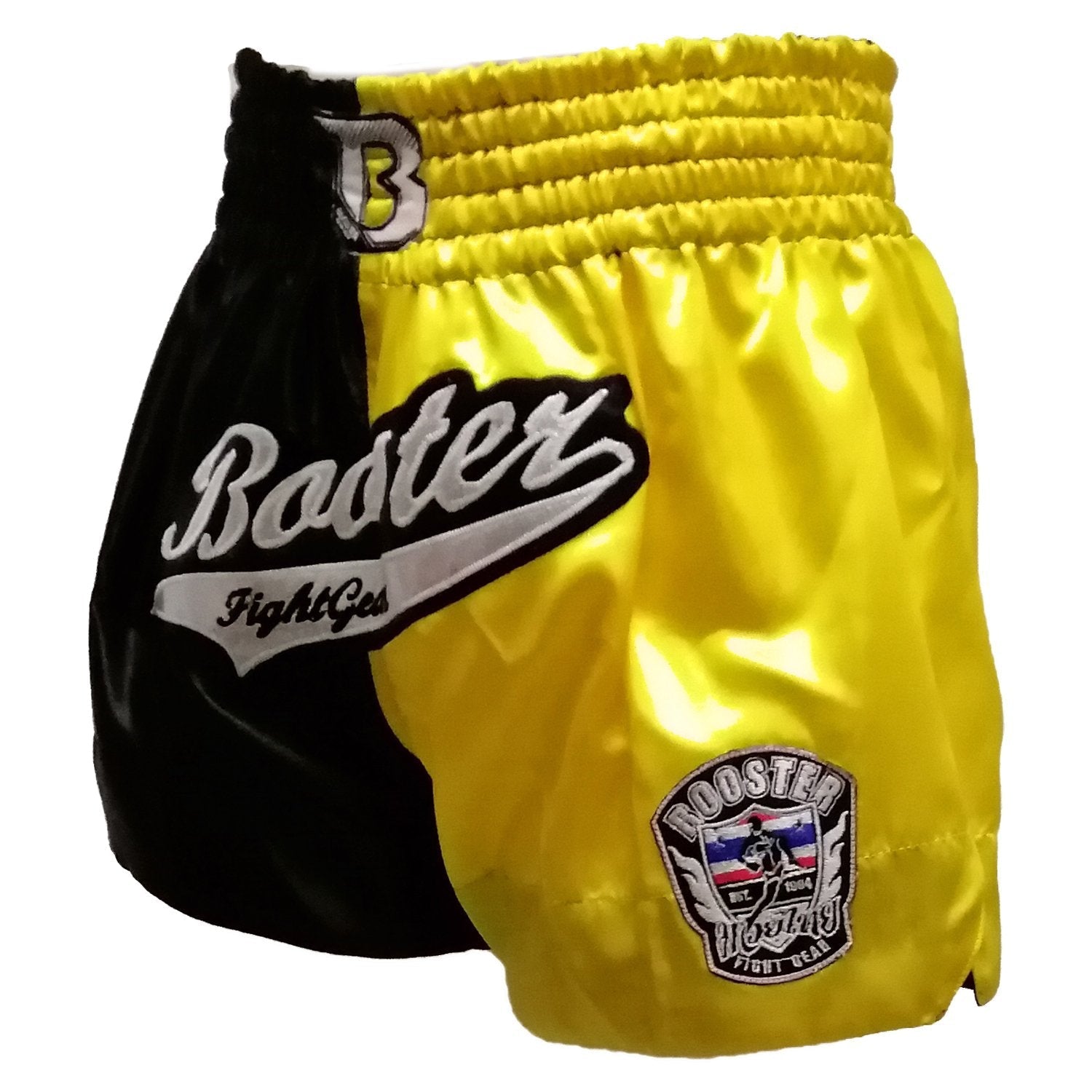 Booster Shorts BS 22 Black Yellow Booster
