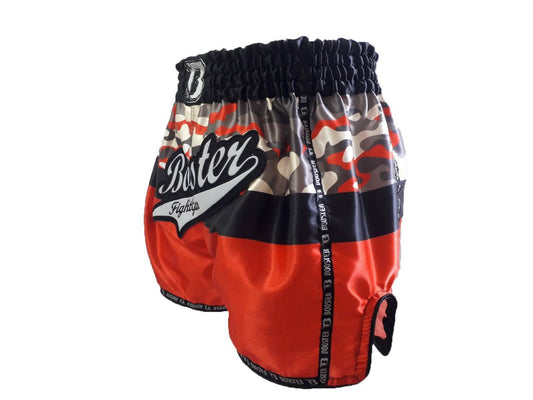 Booster Shorts Camo Force Red