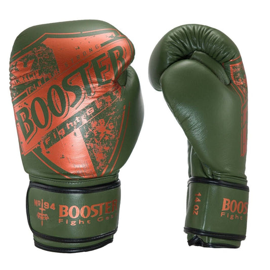 Boxing Gloves PRO SHIELD 3 Olive Red