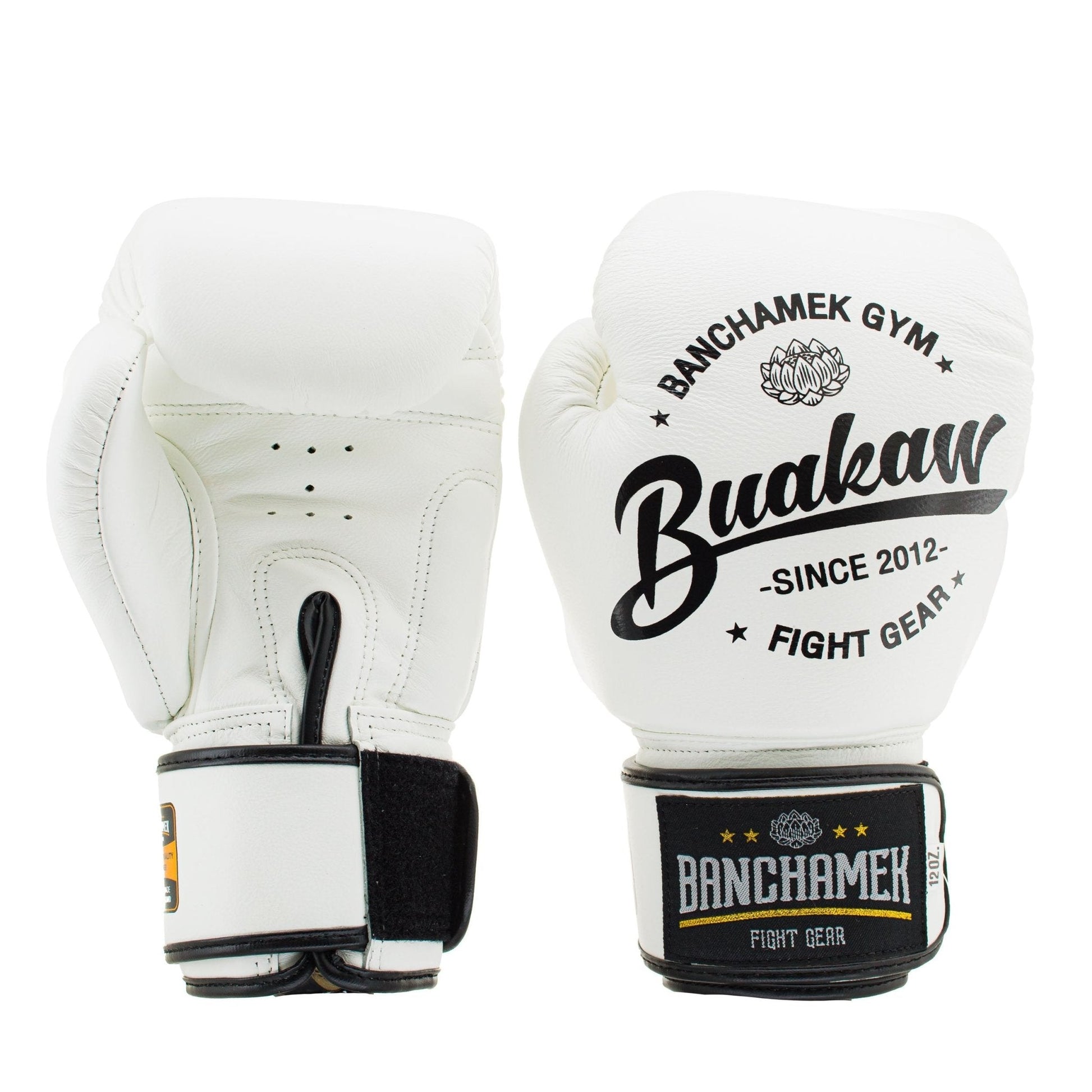 Buakaw Boxing Gloves BGL-W1 White - SUPER EXPORT SHOP