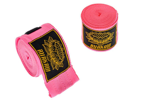 Buakaw Handwraps Pink
