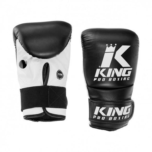 King Pro  Boxing Bag Gloves BM Black