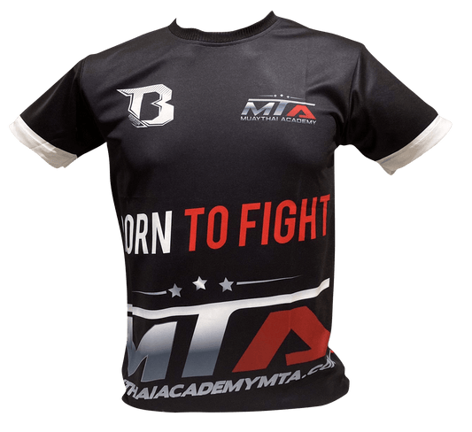 MTA T-shirt Born to fight 2 Black