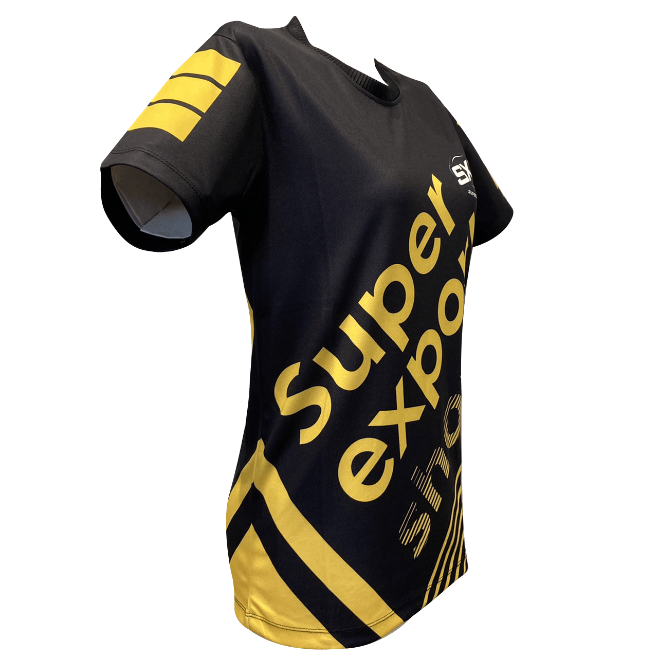 SXS T-shirt Maha Black - SUPER EXPORT SHOP